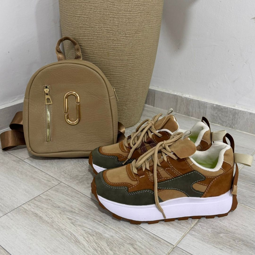 Combos tenis con bolso